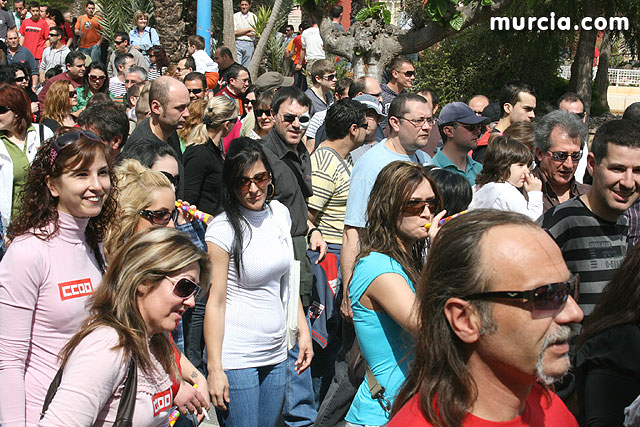 Multitudinaria manifestacin en Alhama de los trabajadores de ElPozo Alimentacin - 91