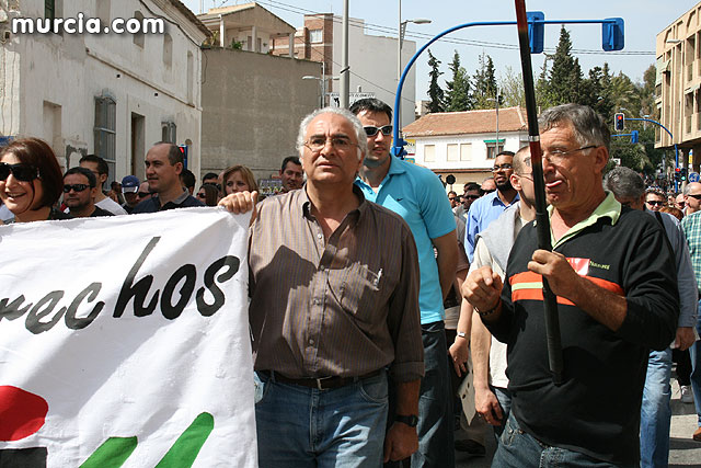 Multitudinaria manifestacin en Alhama de los trabajadores de ElPozo Alimentacin - 161