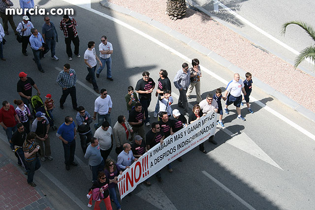 Multitudinaria manifestacin en Alhama de los trabajadores de ElPozo Alimentacin - 180