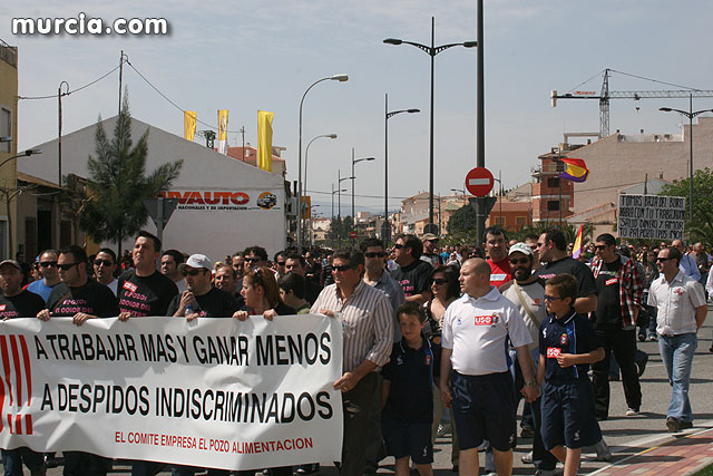 Multitudinaria manifestacin en Alhama de los trabajadores de ElPozo Alimentacin - 183