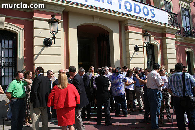 Concentraron contra el atentado terrorista de ETA en Santoña - 8