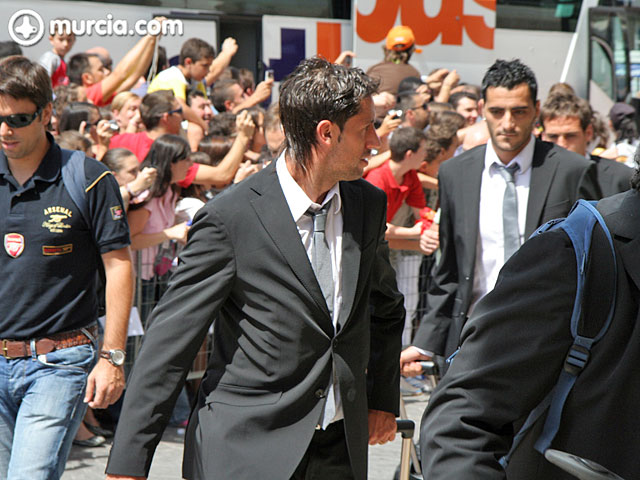 Murcia recibe a la campeona de Europa con pasin y cnticos a Iker Casillas - 54