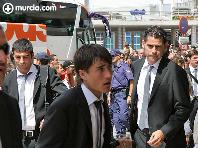 Murcia recibe a la campeona de Europa con pasin y cnticos a Iker Casillas - 63