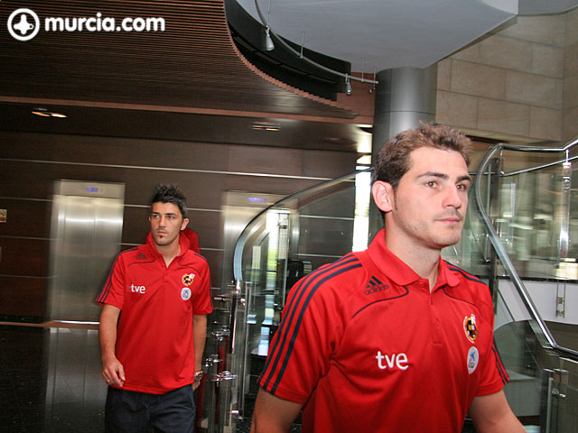 Murcia recibe a la campeona de Europa con pasin y cnticos a Iker Casillas - 105