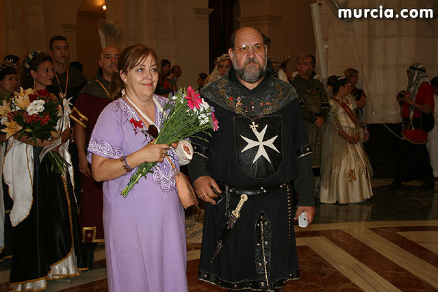 Ofrenda floral Virgen de la Arrixaca. Moros y Cristianos 2008 - 78
