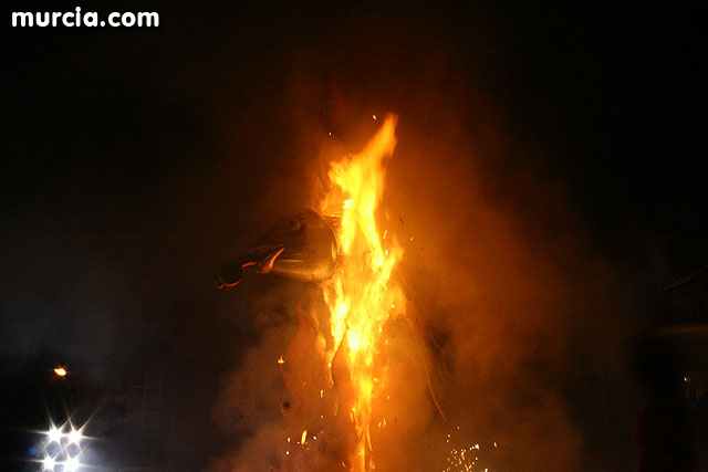 Quema de la Sardina y fuegos artificiales - Fiestas de primavera 2008 - 8