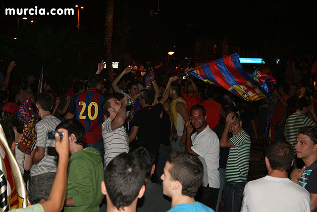 Celebracin del triunfo del Bara en la Liga de Campeones - 34