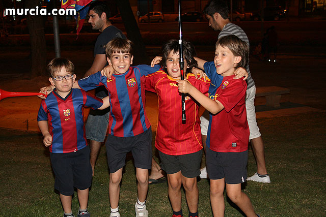 Celebracin del triunfo del Bara en la Liga de Campeones - 37