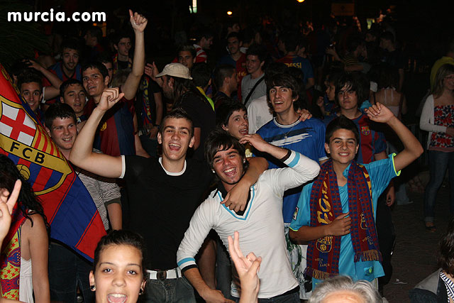 Celebracin del triunfo del Bara en la Liga de Campeones - 49