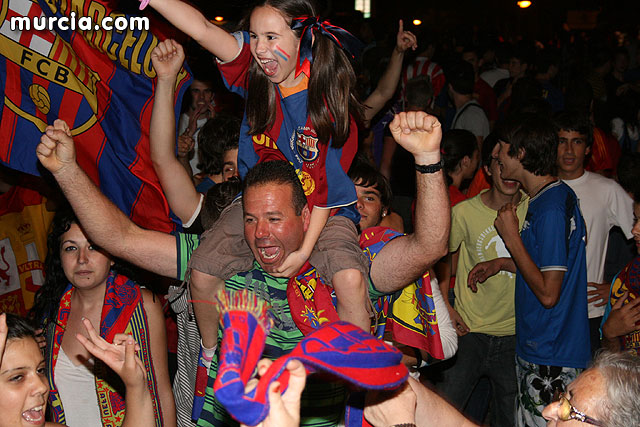 Celebracin del triunfo del Bara en la Liga de Campeones - 51