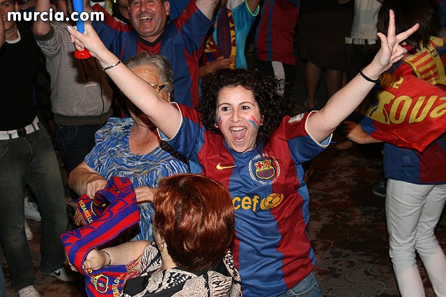 Celebracin del triunfo del Bara en la Liga de Campeones - 52