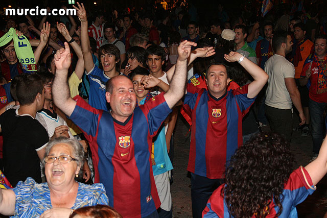 Celebracin del triunfo del Bara en la Liga de Campeones - 54