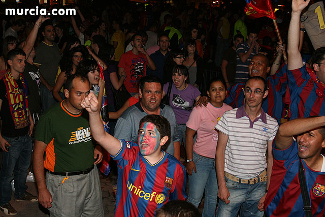 Celebracin del triunfo del Bara en la Liga de Campeones - 56