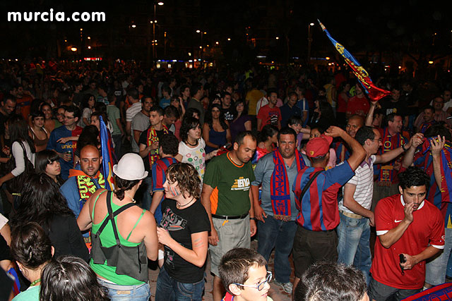 Celebracin del triunfo del Bara en la Liga de Campeones - 59