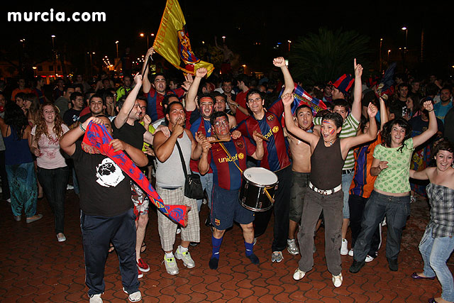 Celebracin del triunfo del Bara en la Liga de Campeones - 60