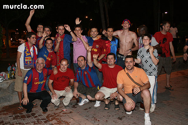 Celebracin del triunfo del Bara en la Liga de Campeones - 226