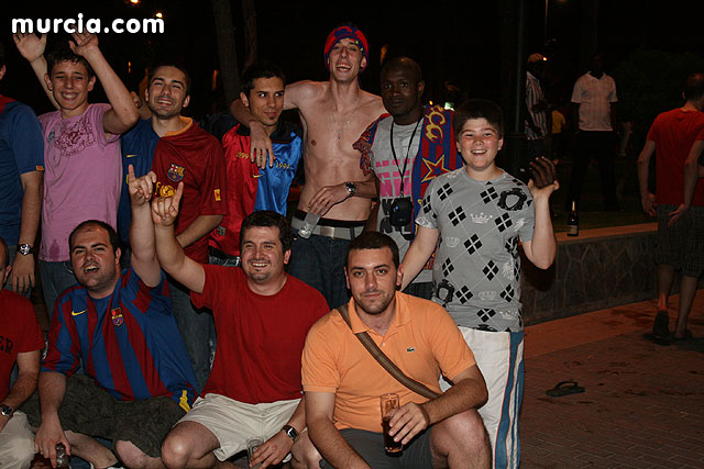 Celebracin del triunfo del Bara en la Liga de Campeones - 228