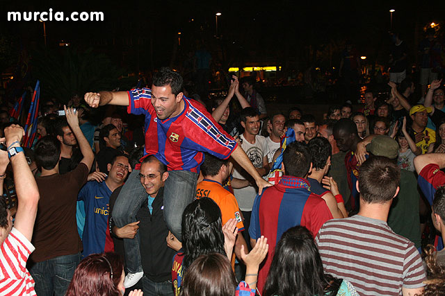 Celebracin del triunfo del Bara en la Liga de Campeones - 244