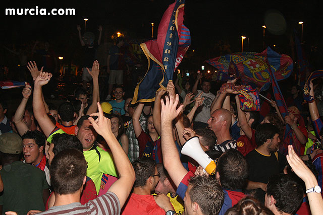 Celebracin del triunfo del Bara en la Liga de Campeones - 246