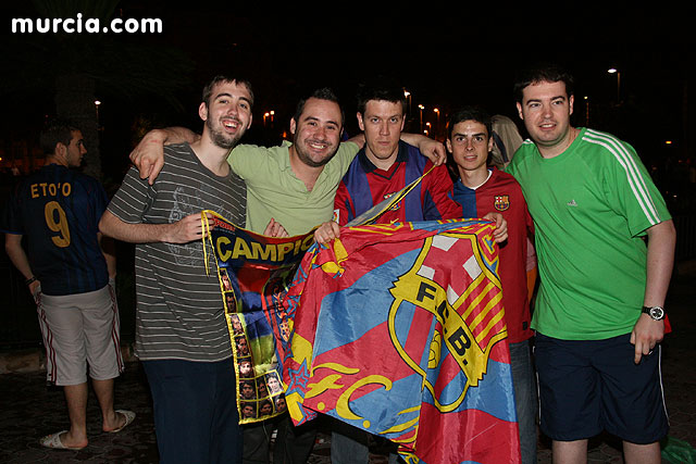 Celebracin del triunfo del Bara en la Liga de Campeones - 253