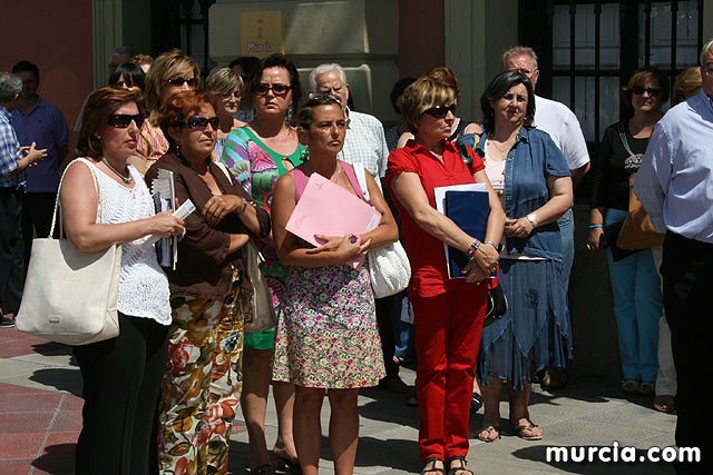 Concentracin silenciosa en La Glorieta de Murcia en repulsa por el atentado de ETA - 26