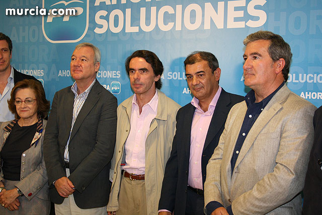 Jos Mara Aznar visit Murcia - 54