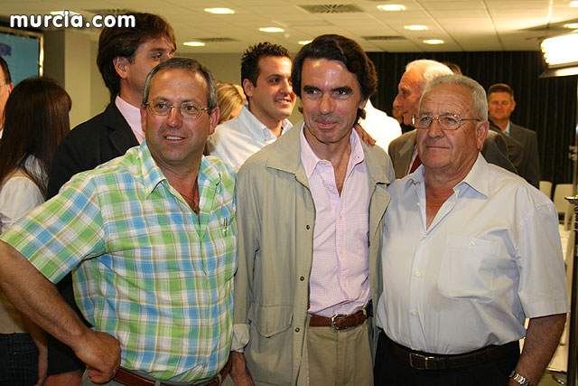 Jos Mara Aznar visit Murcia - 60