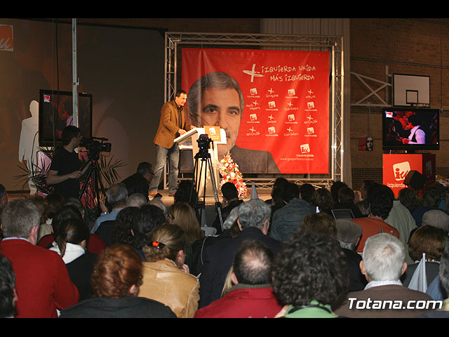 Mitin central de campaña IU en Murcia - Elecciones Generales 2008 - 53