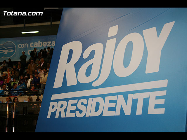 Mitin central de campaña PP Rajoy en Murcia - Elecciones 2008 - 59
