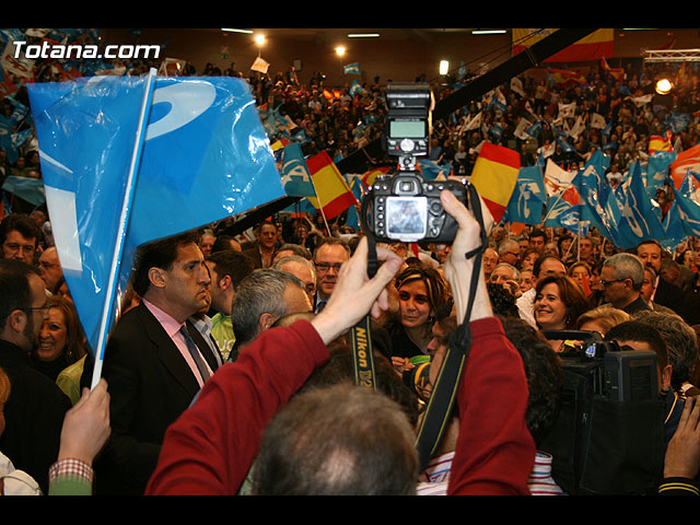 Mitin central de campaña PP Rajoy en Murcia - Elecciones 2008 - 115