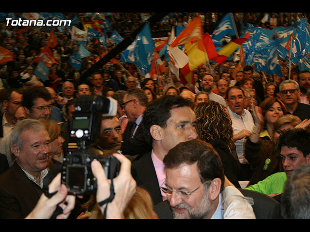 Mitin central de campaña PP Rajoy en Murcia - Elecciones 2008 - 117
