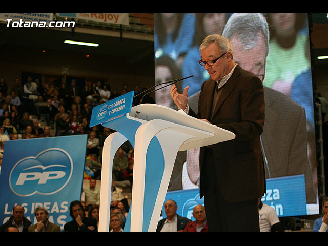 Mitin central de campaña PP Rajoy en Murcia - Elecciones 2008 - 178