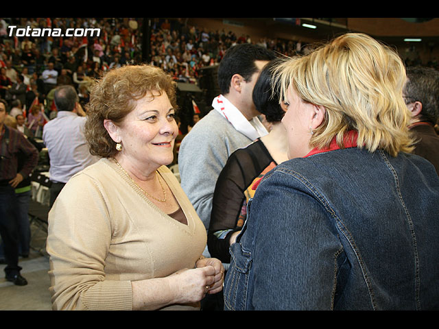 Mitin central de campaña PSOE Zapatero en Murcia - Elecciones 2008 - 78
