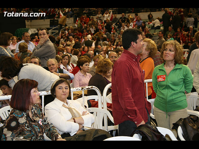Mitin central de campaña PSOE Zapatero en Murcia - Elecciones 2008 - 82