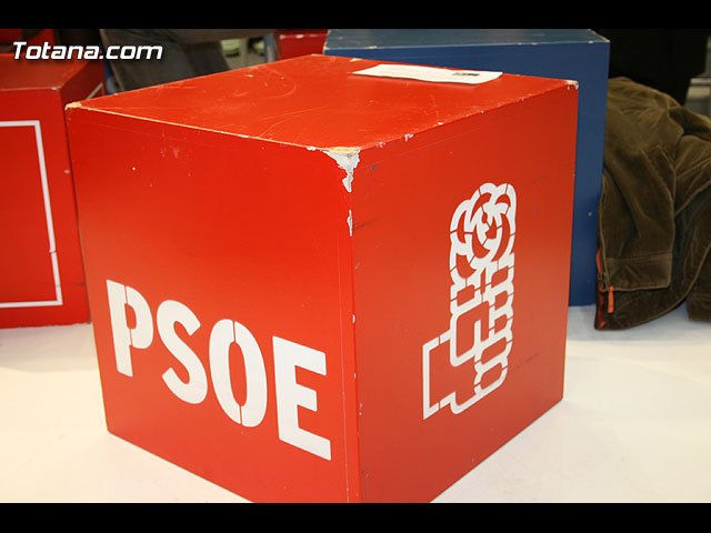 Mitin central de campaña PSOE Zapatero en Murcia - Elecciones 2008 - 93