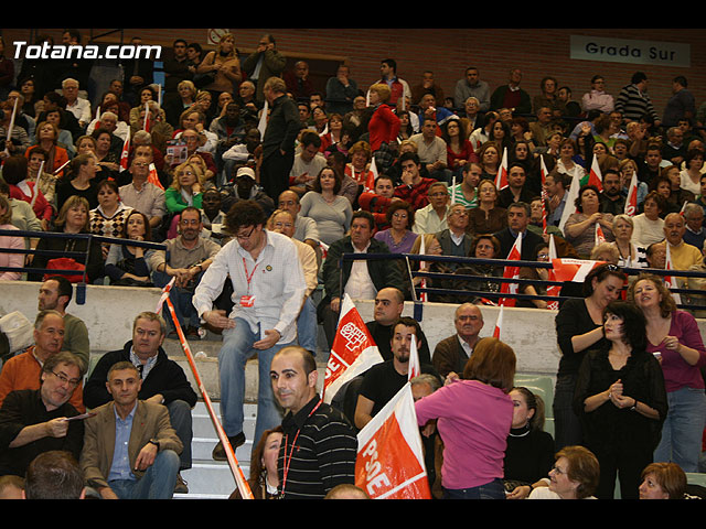 Mitin central de campaña PSOE Zapatero en Murcia - Elecciones 2008 - 95