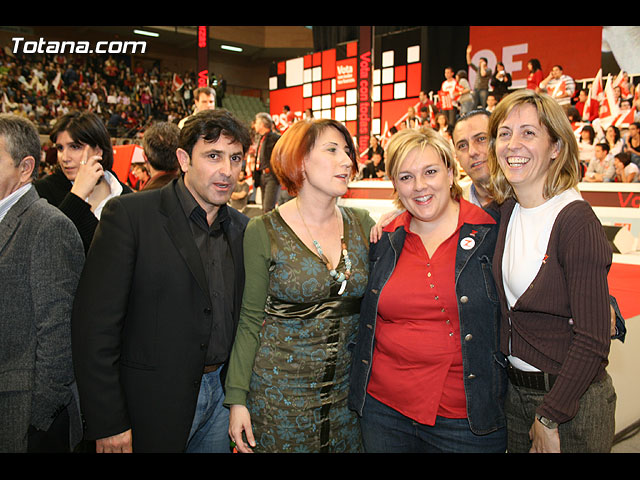 Mitin central de campaña PSOE Zapatero en Murcia - Elecciones 2008 - 107