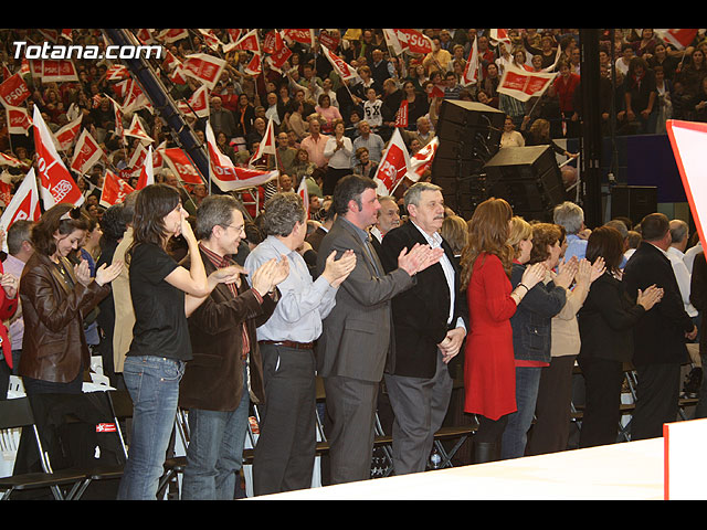 Mitin central de campaña PSOE Zapatero en Murcia - Elecciones 2008 - 141