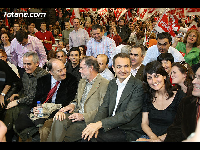 Mitin central de campaña PSOE Zapatero en Murcia - Elecciones 2008 - 151