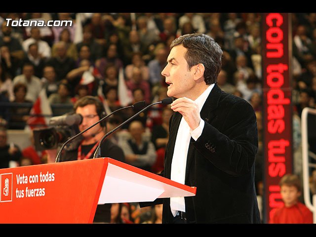Mitin central de campaña PSOE Zapatero en Murcia - Elecciones 2008 - 156