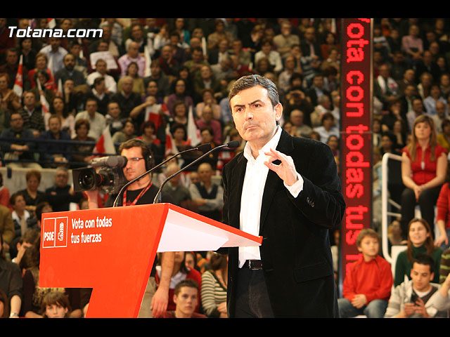 Mitin central de campaña PSOE Zapatero en Murcia - Elecciones 2008 - 157