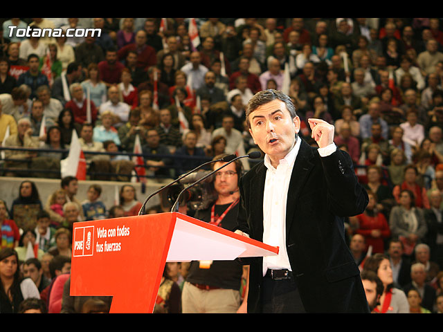 Mitin central de campaña PSOE Zapatero en Murcia - Elecciones 2008 - 158