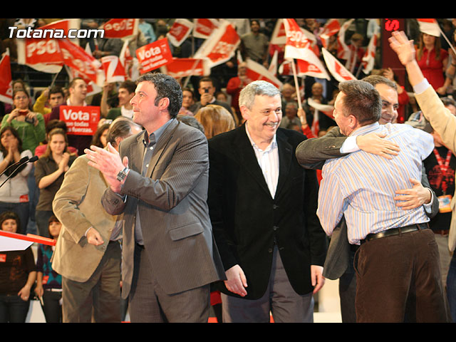 Mitin central de campaña PSOE Zapatero en Murcia - Elecciones 2008 - 206
