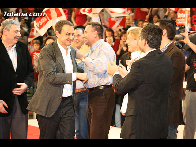 Mitin central de campaña PSOE Zapatero en Murcia - Elecciones 2008 - 207