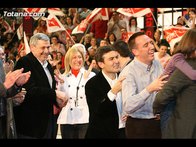 Mitin central de campaña PSOE Zapatero en Murcia - Elecciones 2008 - 214