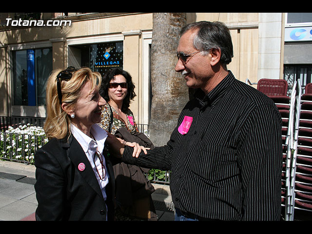 Rosa Dez (UPyD) visit Murcia. Elecciones Generales 2008 - 4