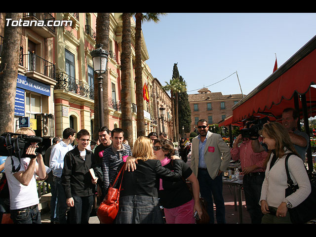 Rosa Dez (UPyD) visit Murcia. Elecciones Generales 2008 - 9