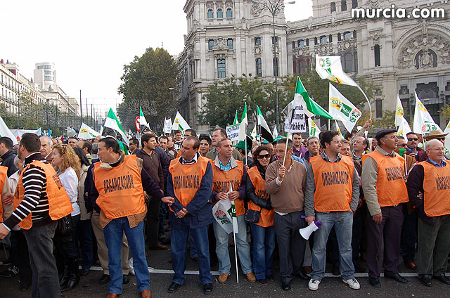 Manifestacin de agricultores en Madrid - 91