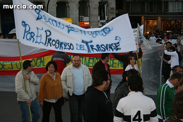 Cientos de miles de personas se manifiestan en Murcia a favor del trasvase - 231