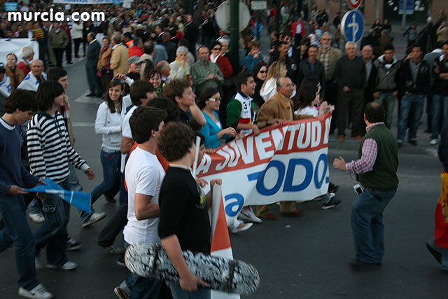 Cientos de miles de personas se manifiestan en Murcia a favor del trasvase - 235